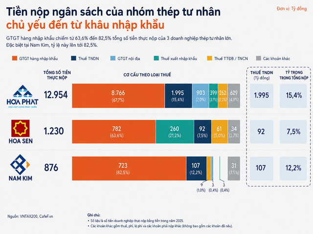 Công bố 10 doanh nghiệp thép – vật liệu xây dựng nộp ngân sách lớn nhất: 19.000 tỷ đồng đến từ đâu? - Ảnh 3.