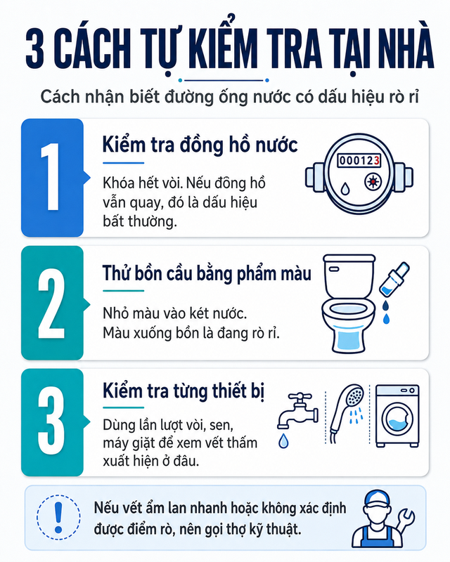 Thợ sửa ống nước lâu năm chỉ cách nhận biết đường ống trong nhà đang bị rò khiến hóa đơn tăng vọt: Đừng chỉ nghe tiếng nước chảy! - Ảnh 5.