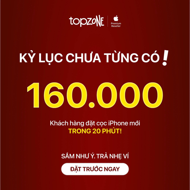TopZone lập kỷ lục - Ảnh 1.