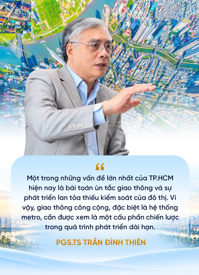 GS.TS Trần Đình Thiên: Quy hoạch siêu đô thị TP.HCM: Khi “siêu cơ hội” đòi hỏi “siêu năng lực” để vượt qua “siêu thách thức”  - Ảnh 5.