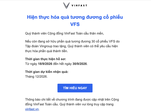 Tỷ phú Phạm Nhật Vượng hiện thực hoá phần quà trị giá gần 3 triệu đồng cho nhiều người Việt - Ảnh 1.