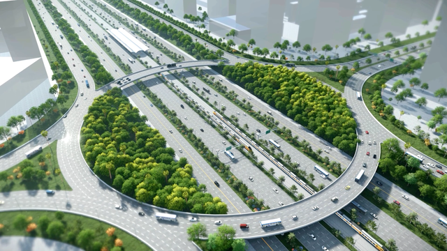 Sun Group đang làm tuyến đường rộng gấp 3 lần sân bay, kết nối trực tiếp Hà Nội với sân bay lớn nhất miền Bắc, vốn 83.000 tỷ đồng - Ảnh 1.