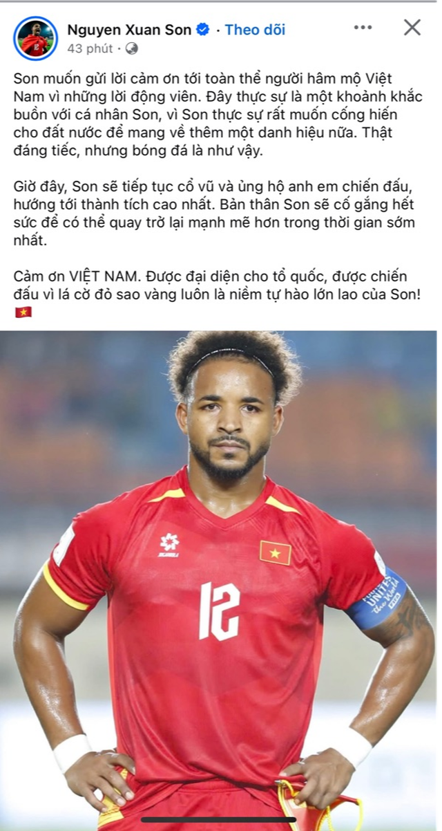 Xuân Son thông báo nóng - Ảnh 1.