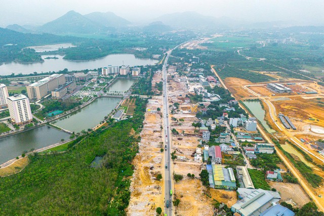 Thành phố giàu nhất miền Bắc đang làm tuyến đường rộng gấp gần 4 lần đường băng sân bay, nối Đại lộ đẹp nhất Việt Nam với tuyến cao tốc đi các tỉnh Tây Bắc - Ảnh 2.