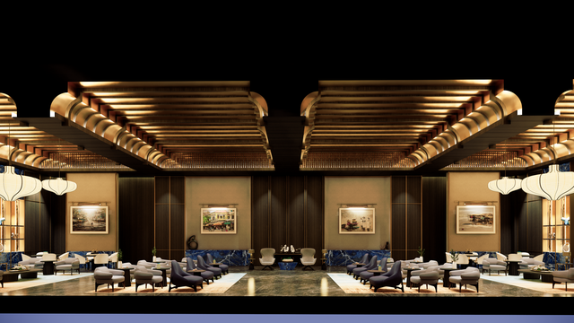 Việt Nam sắp hoàn thành công trình VIP để đón các nguyên thủ: Sàn 8.500m2, dùng lượng nhôm tương đương hơn 150 tấn, phần mái được ví như “đại bàng biển bằng thép” - Ảnh 7.