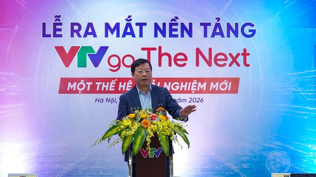 Đúng kỷ niệm 56 năm ngày phát sóng chương trình đầu tiên, VTV cho ra mắt sản phẩm "lạ mà quen", TGĐ Nguyễn Thanh Lâm nhấn mạnh: Nó chứa đựng rất nhiều công sức của anh em - Ảnh 1.
