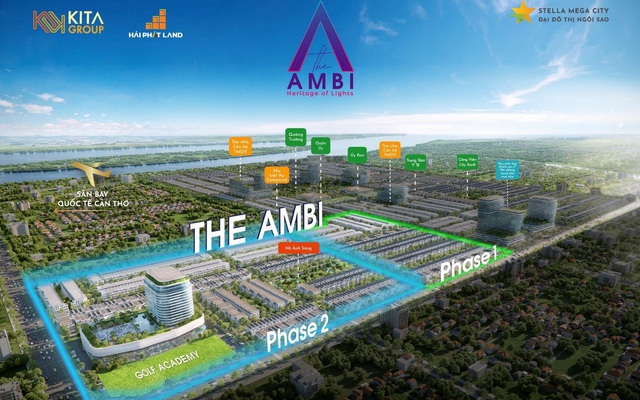 Hải Phát Land hợp tác phát triển phân khu The Ambi – Stella Mega City