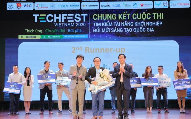 Edulive là giải pháp EdTech duy nhất lọt Top 3 chung cuộc tại Techfest 2020