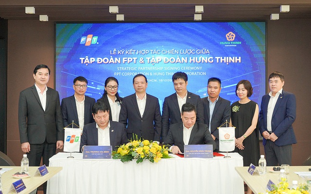 Tập đoàn Hưng Thịnh ký kết hợp tác chiến lược cùng Tập đoàn FPT