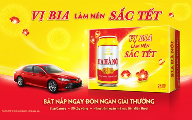 Bia Hà Nội tưng bừng chương trình đặc biệt: “Thấy bia Hà Nội là thấy Tết – Vị bia làm nên sắc Tết”