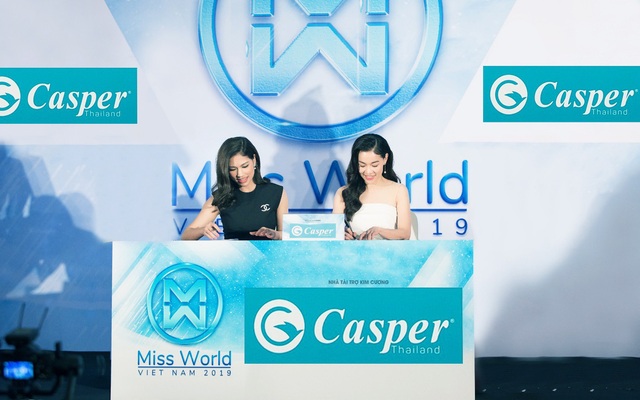 Casper tiếp tục đồng hành cùng Miss World Vietnam