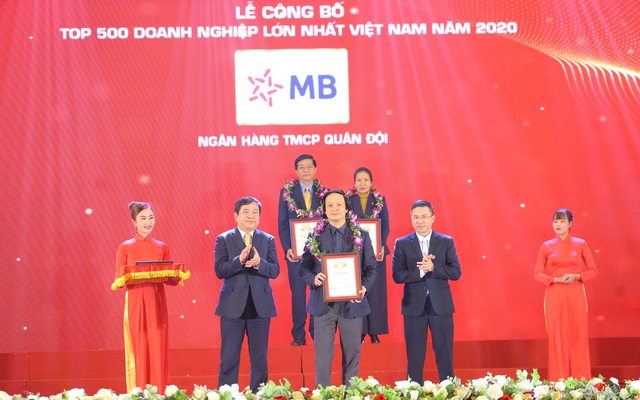 MB ghi danh TOP 30 doanh nghiệp lớn nhất Việt Nam