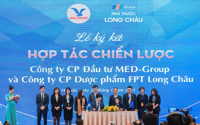 Nhà thuốc FPT Long Châu ký kết hợp tác chiến lược với MED Group