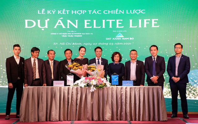 Lễ ký kết hợp tác phát triển dự án Elite Life