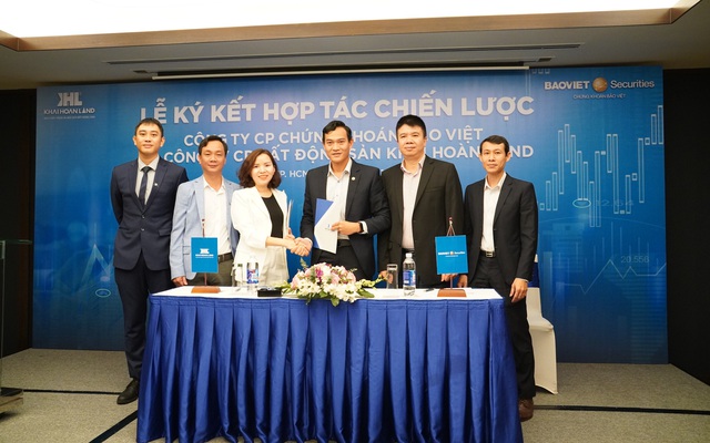 Khải Hoàn Land ký kết hợp tác chiến lược cùng BVSC