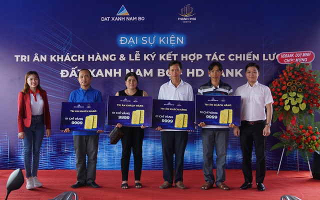 Đất Xanh Nam Bộ tổ chức Đại sự kiện Tri ân khách hàng dự án Thạnh Phú Center