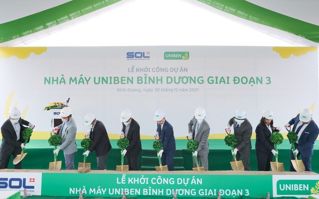 UNIBEN khởi công xây dựng Nhà máy Bình Dương – Giai đoạn III