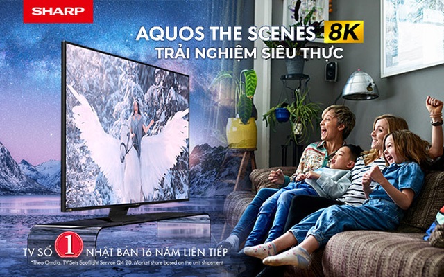 Sharp ra mắt TV 8K mới - siêu phẩm giải trí cho trải nghiệm siêu thực