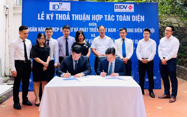 IDJ Real và BIDV ký thoả thuận hợp tác toàn diện