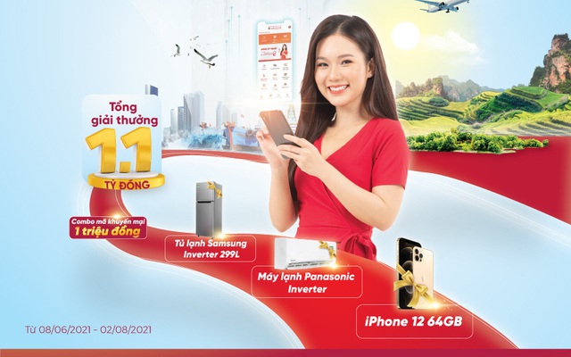 “Siêu ưu đãi” tháng 6 khi sử dụng ứng dụng Agribank E-Mobile Banking