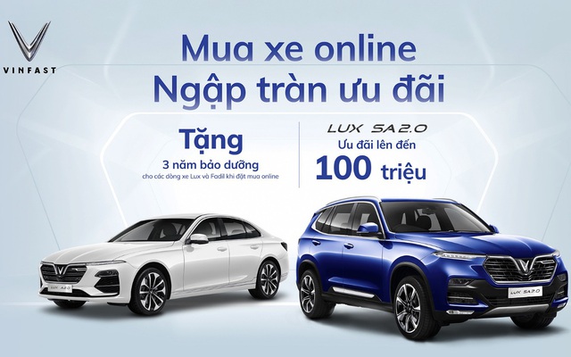 VinFast cung cấp giái pháp mua ô tô trực tuyến tiên phong tại Việt Nam