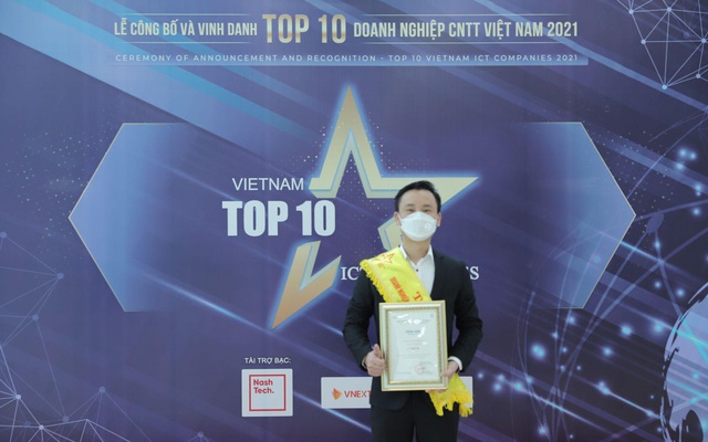 FPT Telecom đạt giải thưởng Top 10 doanh nghiệp công nghệ thông tin Việt Nam 2021