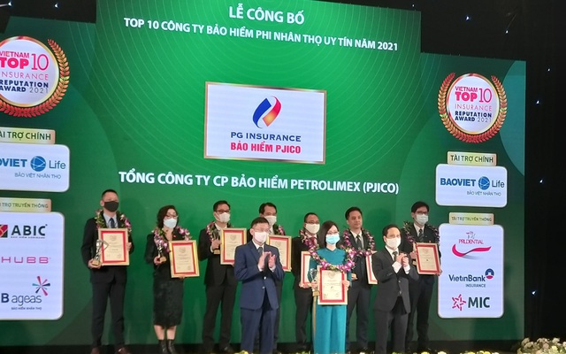 PJICO 6 năm liên tiếp lọt vào tốp đầu bảo hiểm uy tín