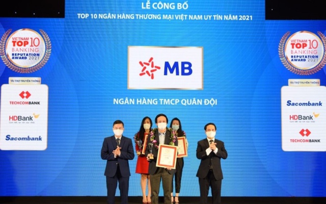 MB khẳng định uy tín, vị thế thương hiệu uy tín năm 2021