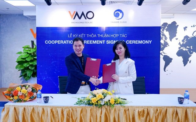 VMO Holdings ký kết thỏa thuận hợp tác chiến lược với Thunder Cloud