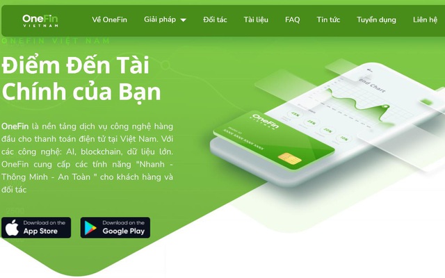 Ví điện tử OneFin chính thức ra mắt thị trường Việt Nam