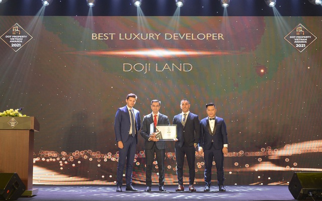 DOJI LAND dành 3 Giải thưởng tại Dot Property Vietnam Awards 2021