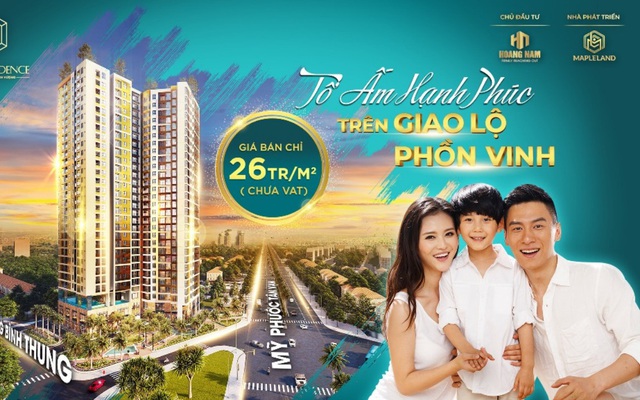 Honas Residence chào thị trường với mức giá hấp dẫn chỉ 26tr/m2