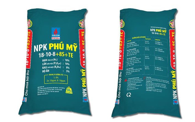 NPK Phú Mỹ ra mắt dòng công thức mới NPK Phú Mỹ 18-12-8+TE và 18-10-8+8S+TE