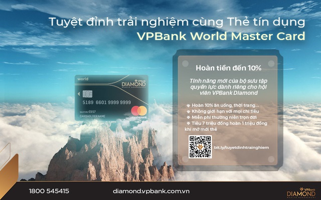 "Điểm danh" những dòng thẻ quốc tế VPBank dành riêng cho giới thượng lưu Việt