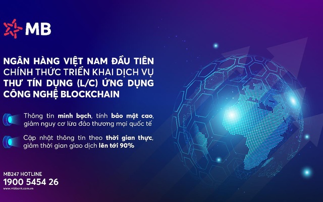 Ngân hàng Việt đầu tiên chính thức cung cấp blockchain L/C trên Contour