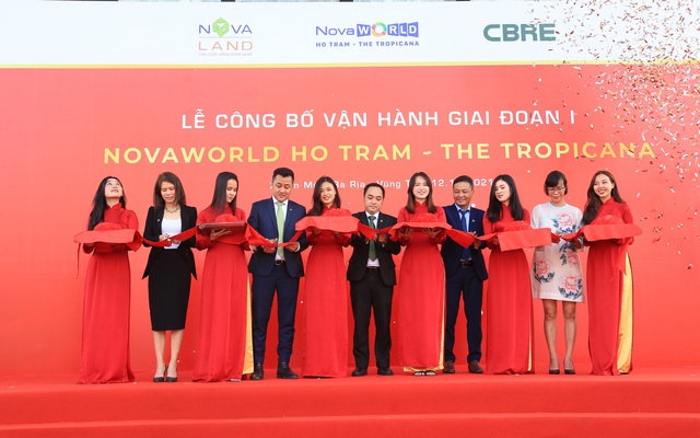 Giai đoạn 1 The Tropicana – NovaWorld Ho Tram đi vào vận hành