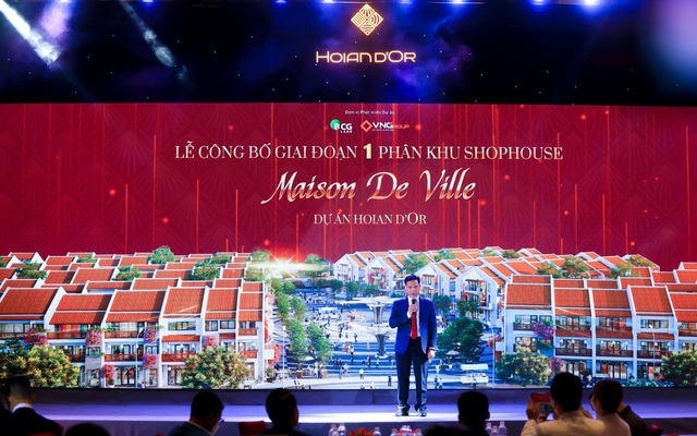 Hoian d’Or công bố giai đoạn 1 shophouse Maison de Ville ngay cạnh phố cổ Hội An