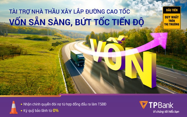 Ngân hàng mở hầu bao tín dụng cho nhiều dự án đường cao tốc