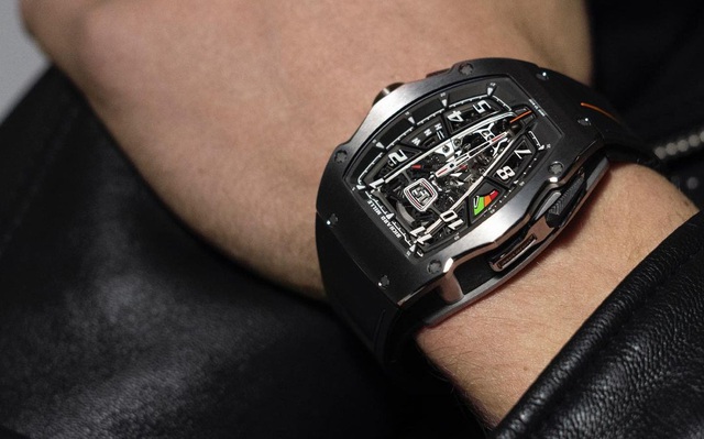 Richard Mille phá vỡ mọi giới hạn chế tác đồng hồ với RM 40-01 Automatic Tourbillon McLaren Speedtail