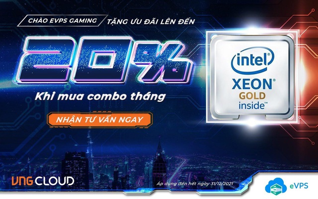 Với 1 cú click, Doanh nghiệp đã có thể lập trang web với eVPS - VNG Cloud