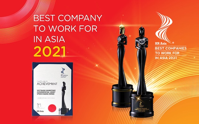 MSB lọt danh sách “Nơi làm việc tốt nhất châu Á 2021”