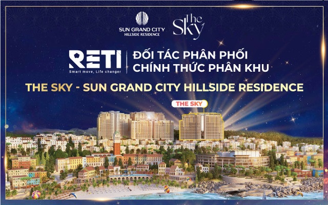 RETI phân phối chính thức phân khu The Sky - Sun Grand City Hillside Residence