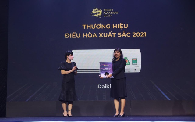 Daikin ba năm liên tiếp là thương hiệu điều hòa xuất sắc tại Tech Awards