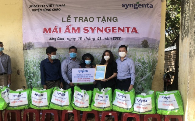 Hành trình 11 năm mang mái ấm Syngenta tặng các hộ nông dân nghèo