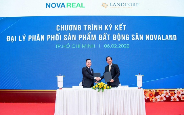 LandCorp trở thành đại lý phân phối chính thức của Tập đoàn Novaland