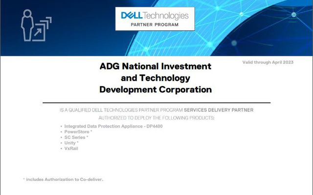 ADG trở thành đối tác cung cấp dịch vụ Co-Deliver cho Dell Technologies