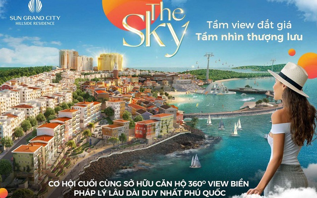 Sky Realty chính thức phân phối The Sky – Căn hộ view biển Phú Quốc