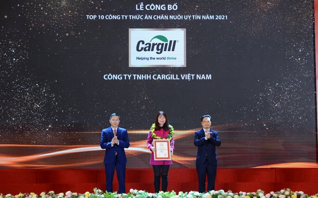 Cargill khẳng định vị thế trong top đầu công ty thức ăn chăn nuôi