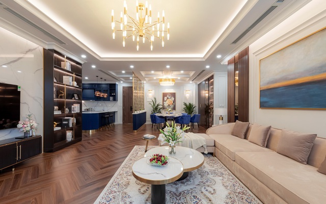 Cận cảnh căn hộ mẫu tại Diamond Residence Hà Nội