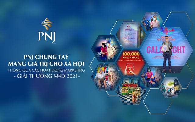 PNJ chiến thắng Giải thưởng Marketing Phát triển bền vững 2021